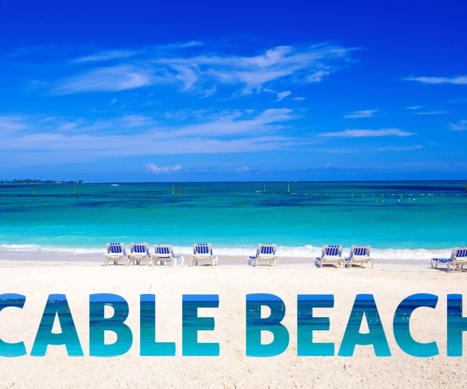 Cable beach Bahamas